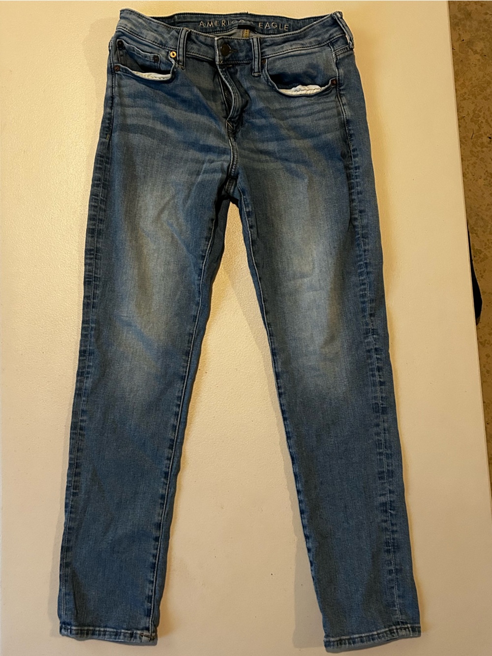 American Eagle Outfitters Light Blue Denim Jeans Skinny